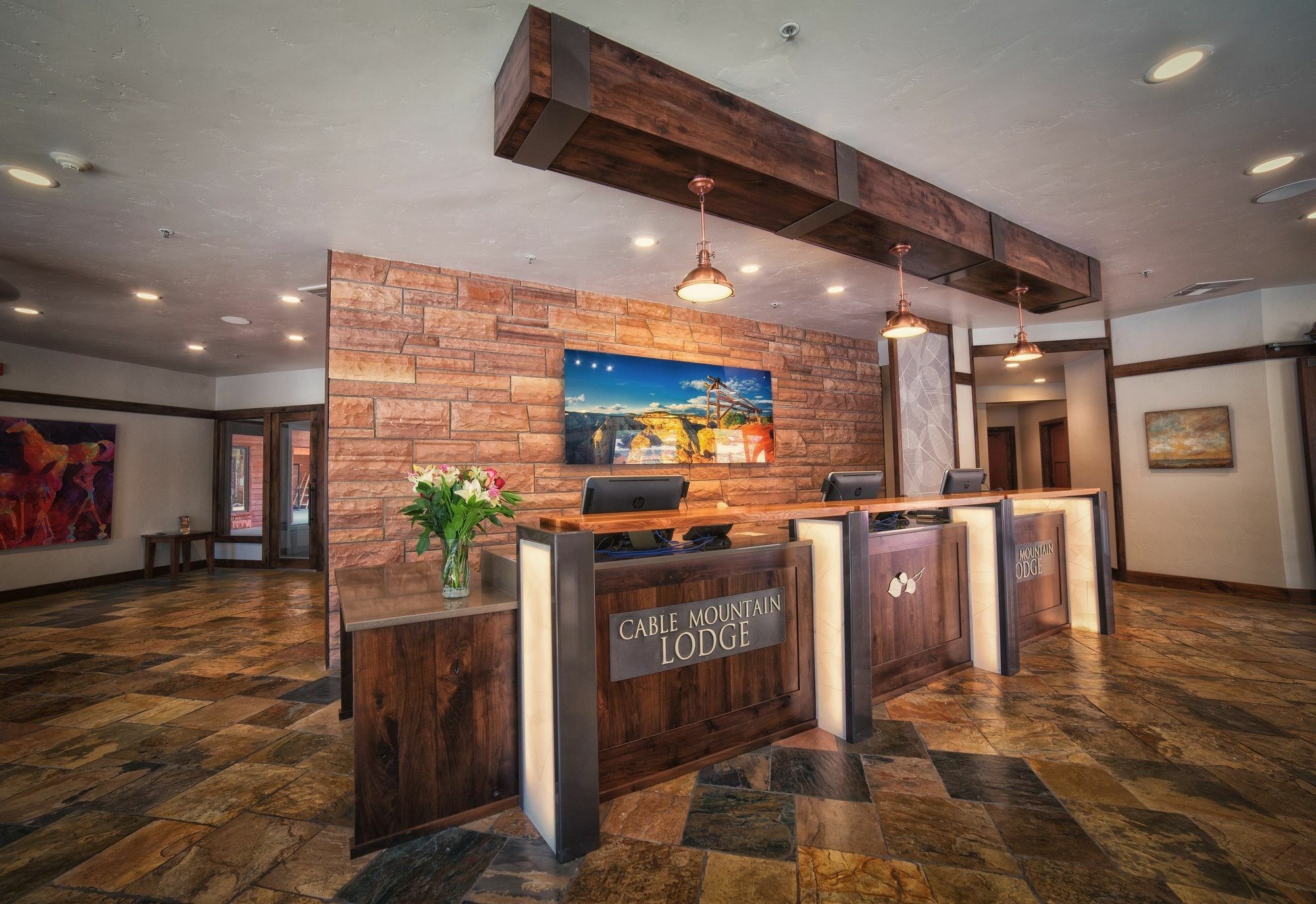 Cable Mountain Lodge Springdale Exterior foto